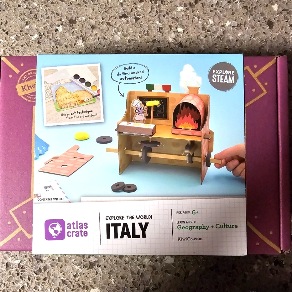 NIB - Kiwi.co Atlas Crate - Italy